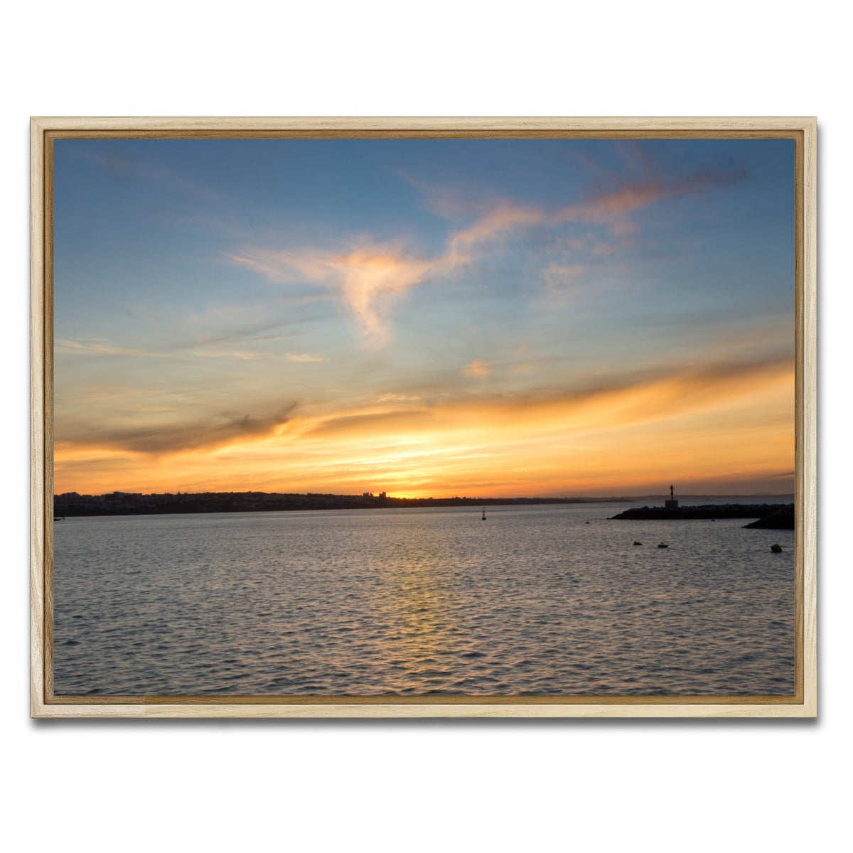 AUTO-MOCKUP WHITE | Cascais | 1 Piece | Natural Framed Canvas | group=4x3