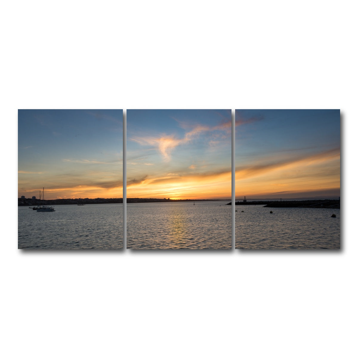 AUTO-MOCKUP WHITE | Cascais | 3 Piece | Gallery Wrap Canvas | group=18x24