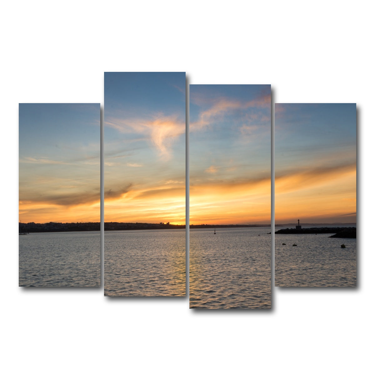 AUTO-MOCKUP WHITE | Cascais | 4 Piece | Gallery Wrap Canvas | group=4_normal