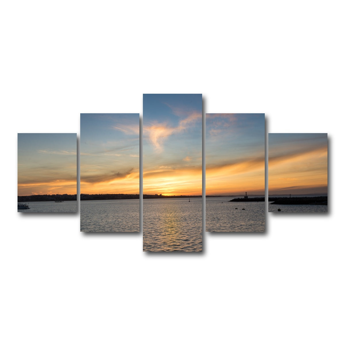 AUTO-MOCKUP WHITE | Cascais | 5 Piece | Gallery Wrap Canvas | group=5_short