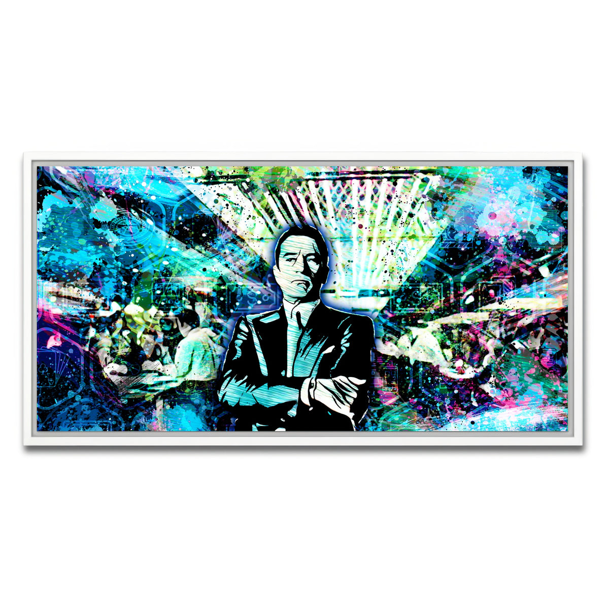 AUTO-MOCKUP WHITE | Casino Sam | 1 Piece | White Framed Canvas | group=2x1