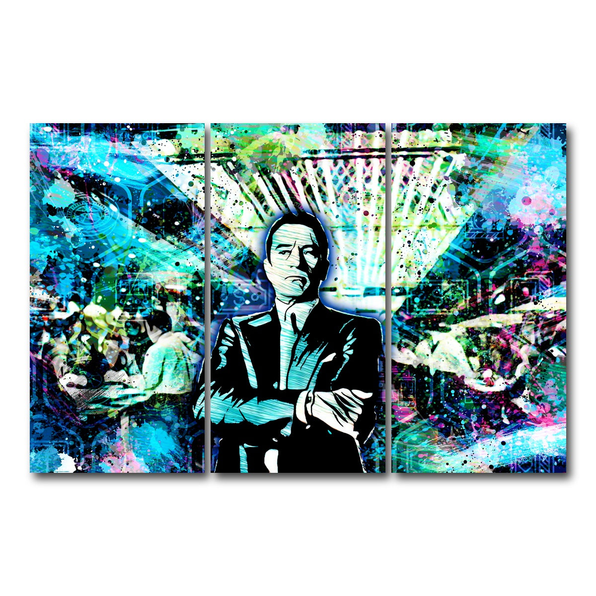 AUTO-MOCKUP WHITE | Casino Sam | 3 Piece | Gallery Wrap Canvas | group=12x24