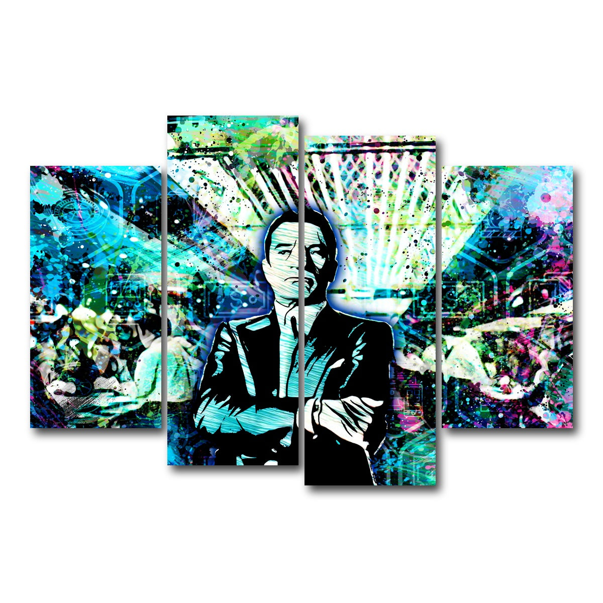AUTO-MOCKUP WHITE | Casino Sam | 4 Piece | Gallery Wrap Canvas | group=4_short