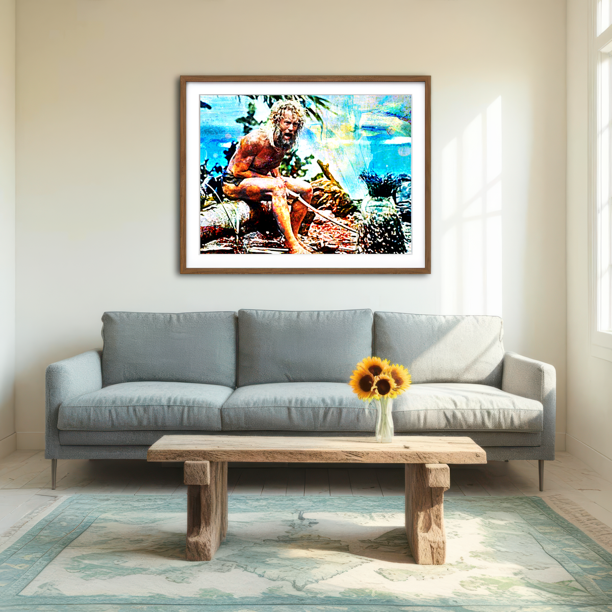 AUTO-MOCKUP ROOM | Castaway Wall Art