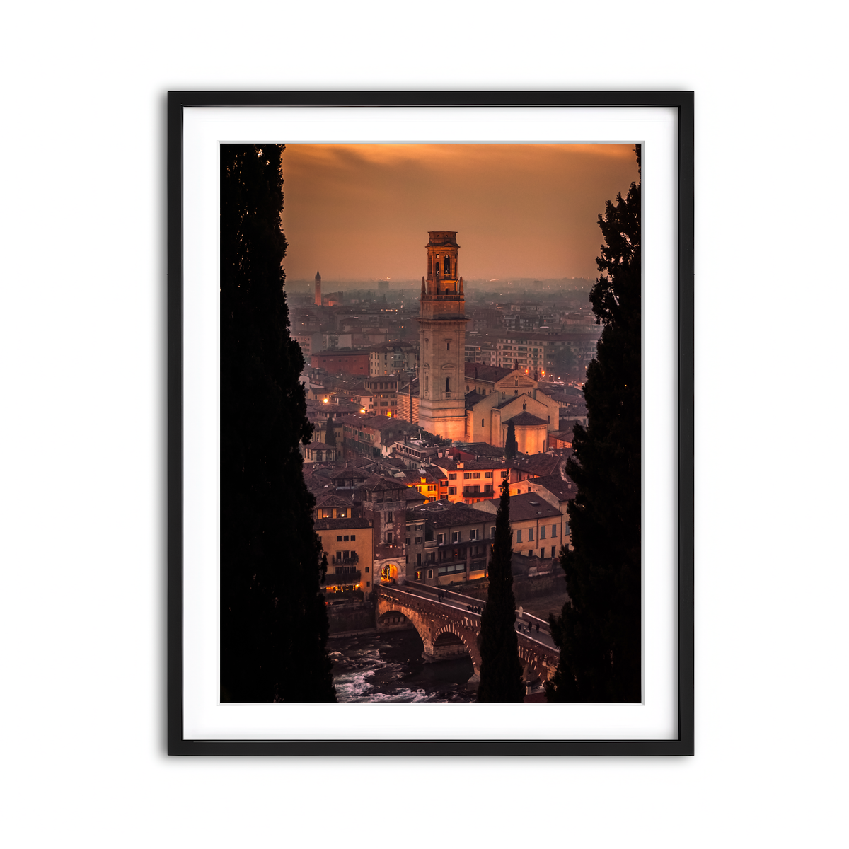 Framed Print 3x4 Black