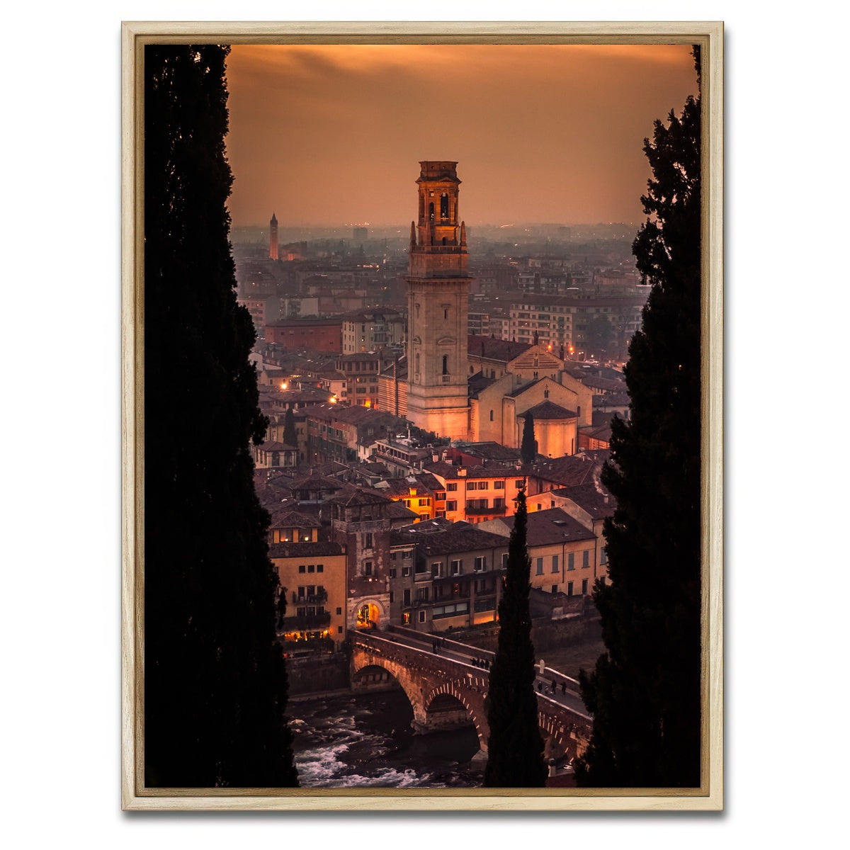 AUTO-MOCKUP WHITE | Castel San Pietro | 1 Piece | Natural Framed Canvas | group=3x4