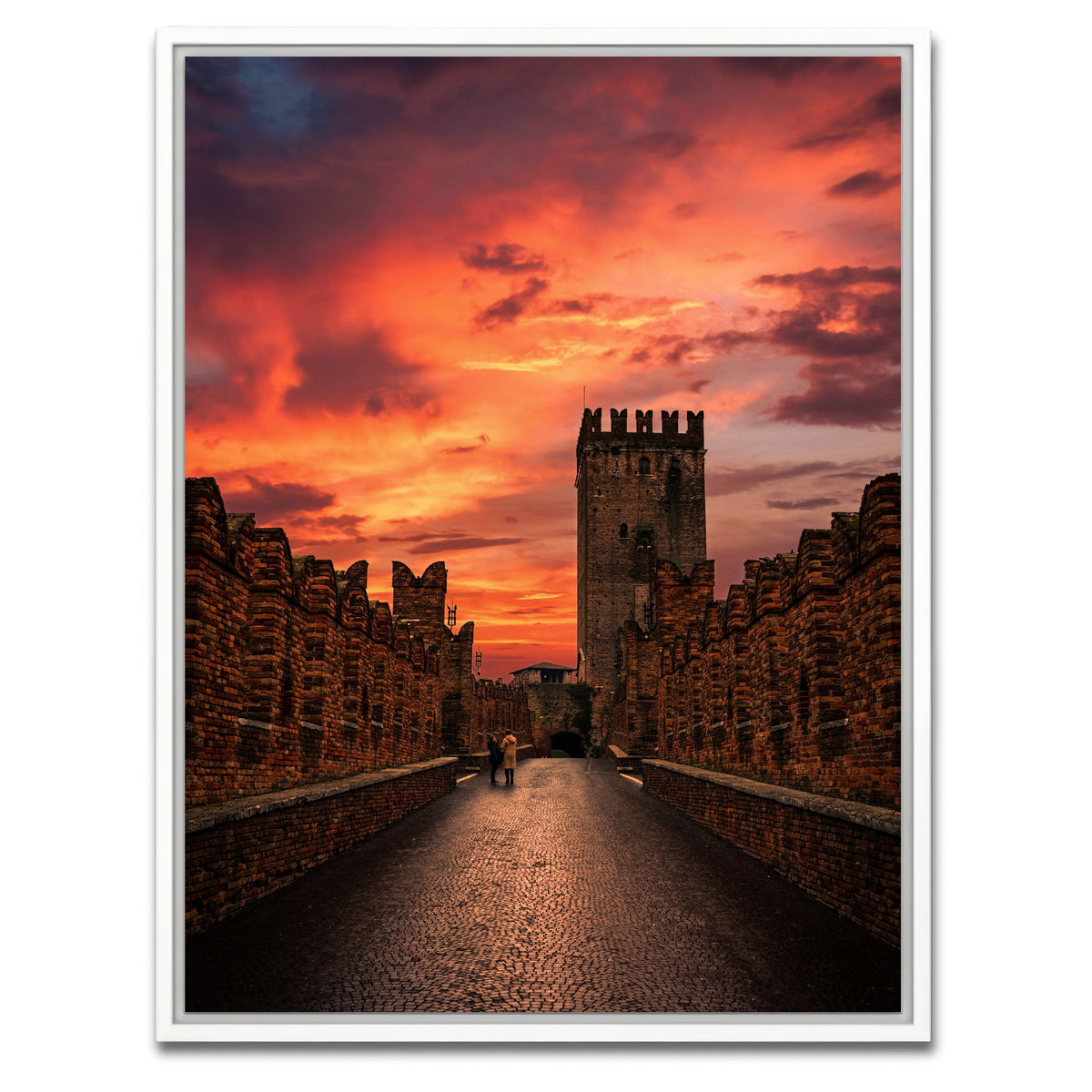 AUTO-MOCKUP WHITE | Castelvecchio | 1 Piece | White Framed Canvas | group=3x4