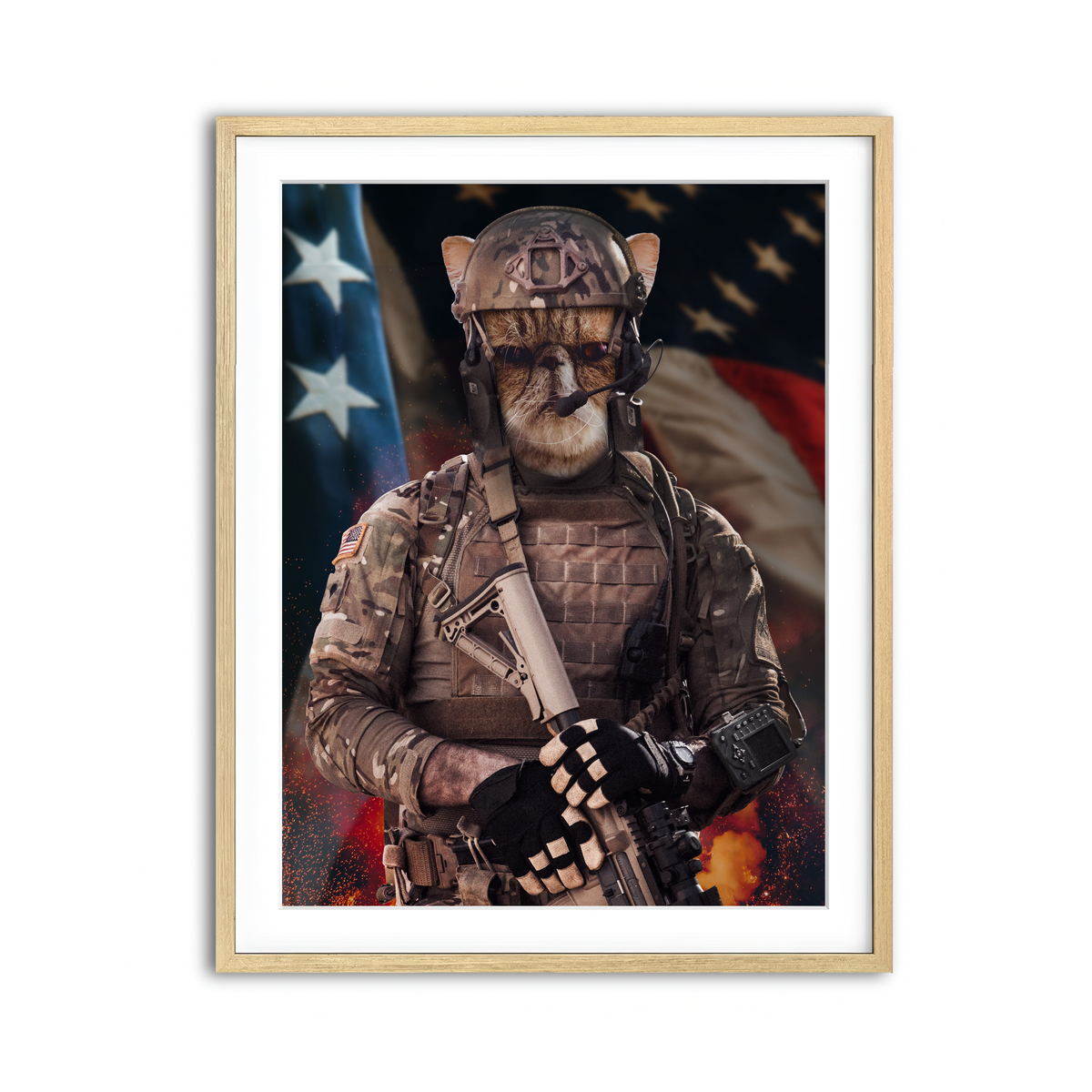 Framed Print 3x4 Natural