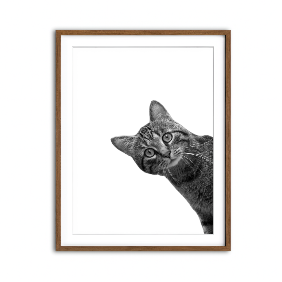 Framed Print 3x4 Walnut