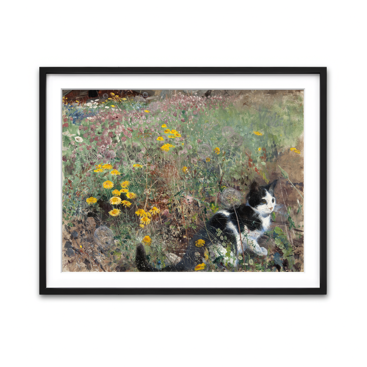 Framed Print 4x3 Black