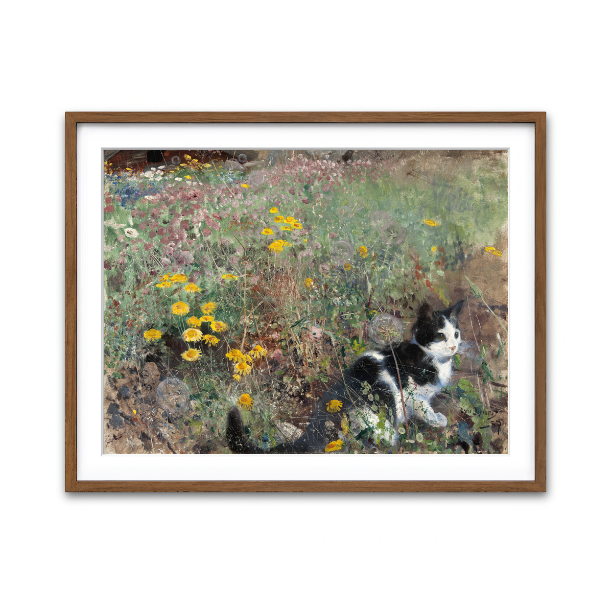 Framed Print 4x3 Walnut