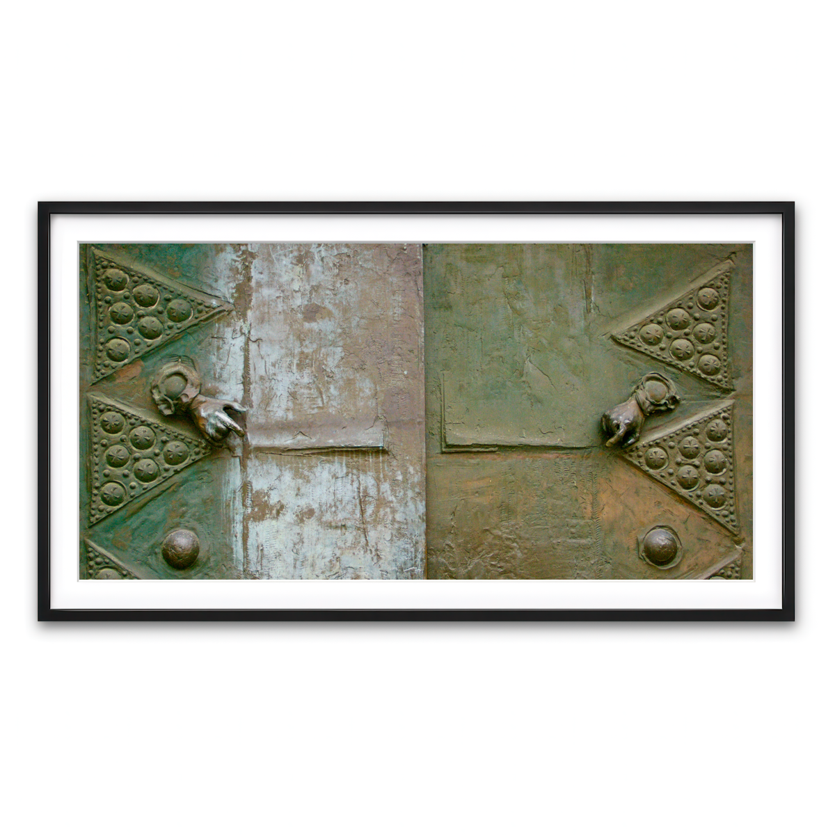 Framed Print 2x1 Black