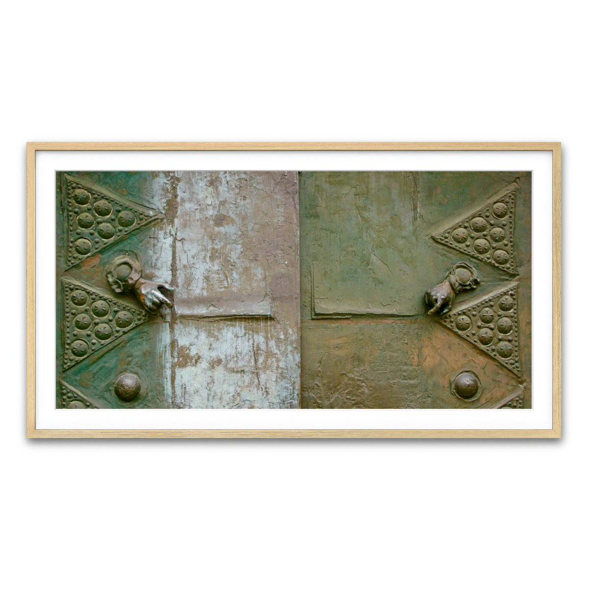 Framed Print 2x1 Natural