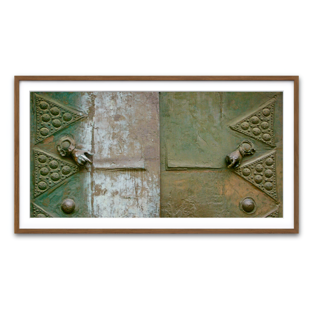 Framed Print 2x1 Walnut