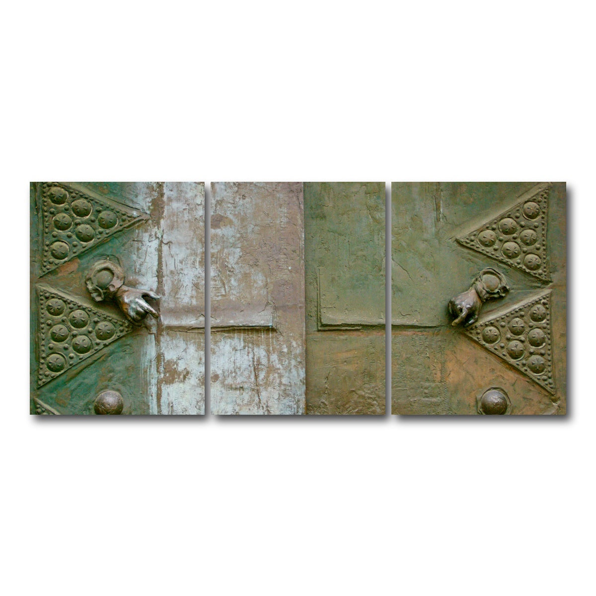 AUTO-MOCKUP WHITE | Cathedral Door Passau Germany | 3 Piece | Gallery Wrap Canvas | group=18x24