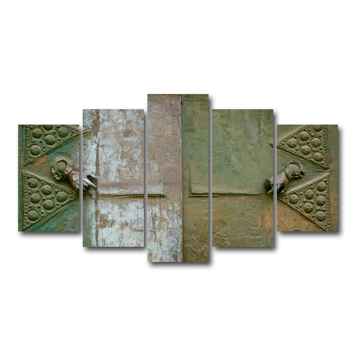 AUTO-MOCKUP WHITE | Cathedral Door Passau Germany | 5 Piece | Gallery Wrap Canvas | group=5_normal