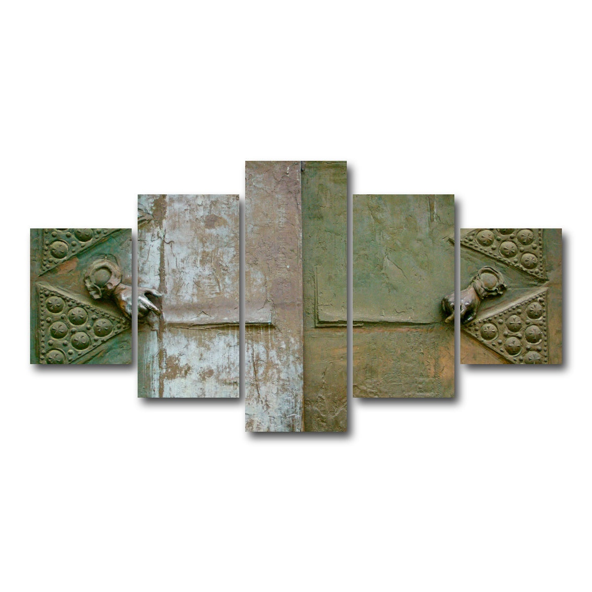 AUTO-MOCKUP WHITE | Cathedral Door Passau Germany | 5 Piece | Gallery Wrap Canvas | group=5_short