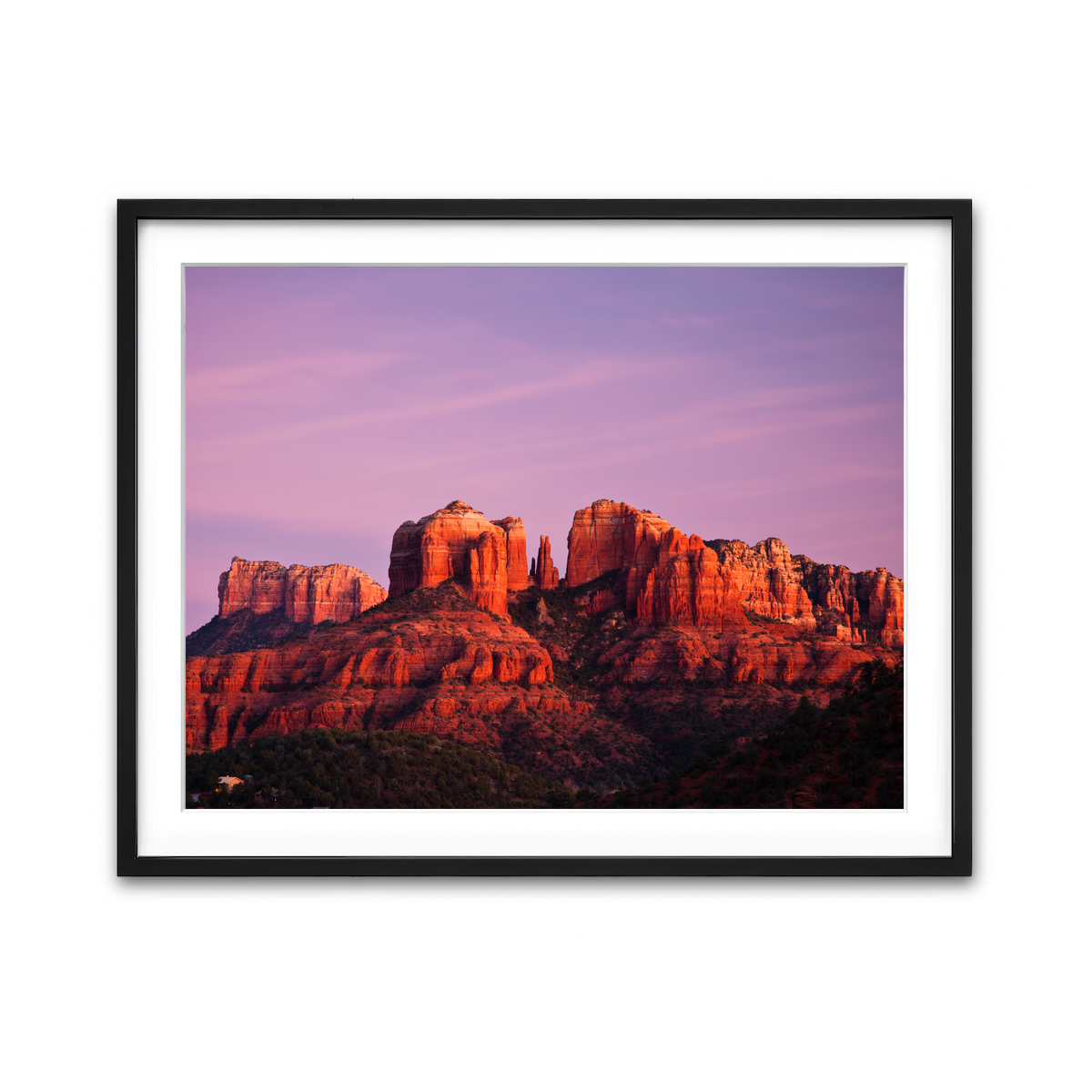 Framed Print 4x3 Black