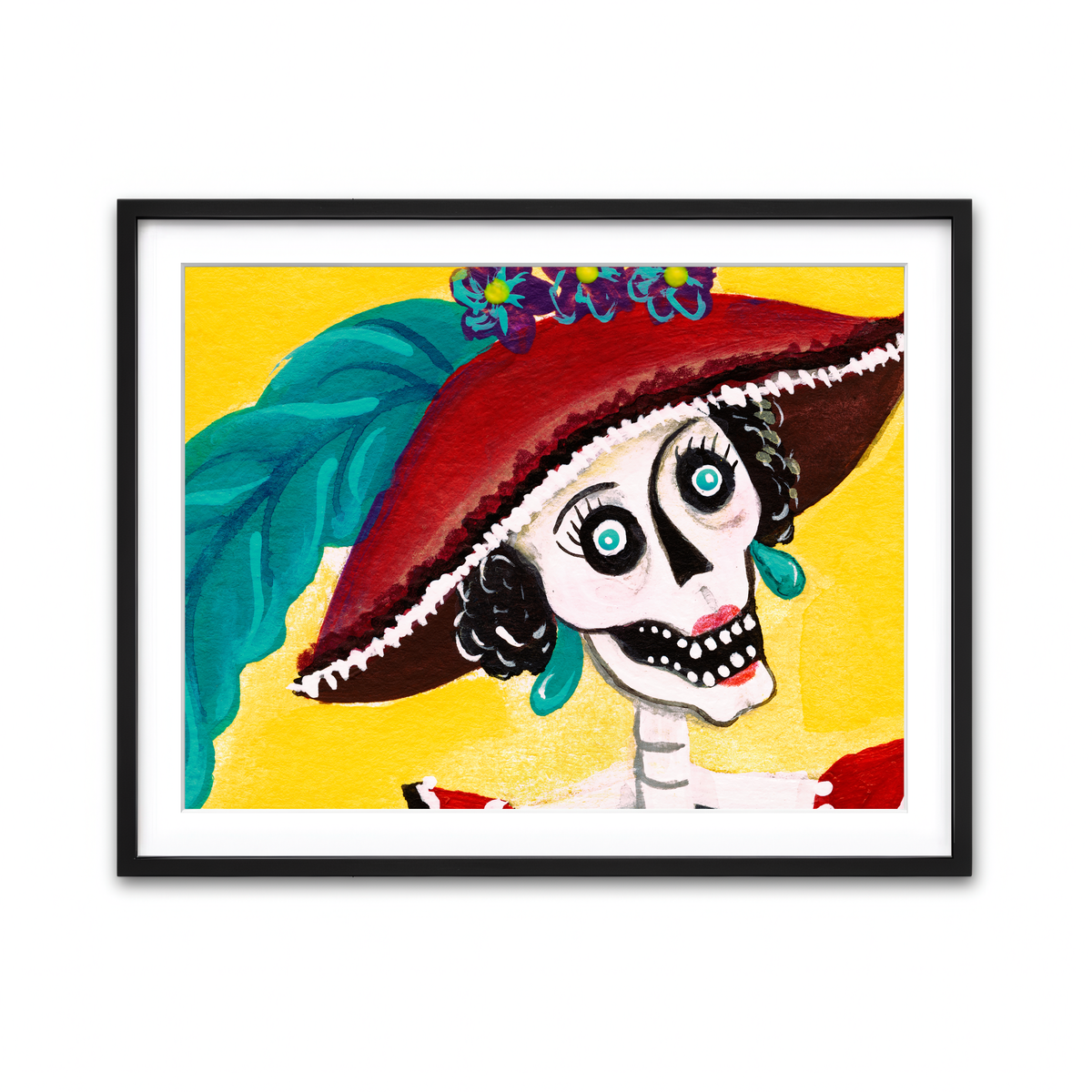 Framed Print 4x3 Black