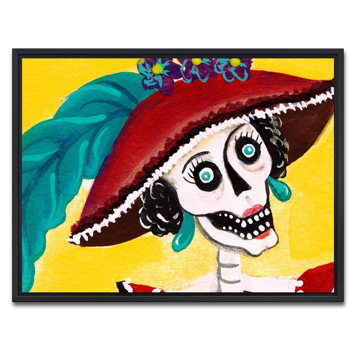 AUTO-MOCKUP WHITE | Catrina | 1 Piece | Black Framed Canvas | group=4x3