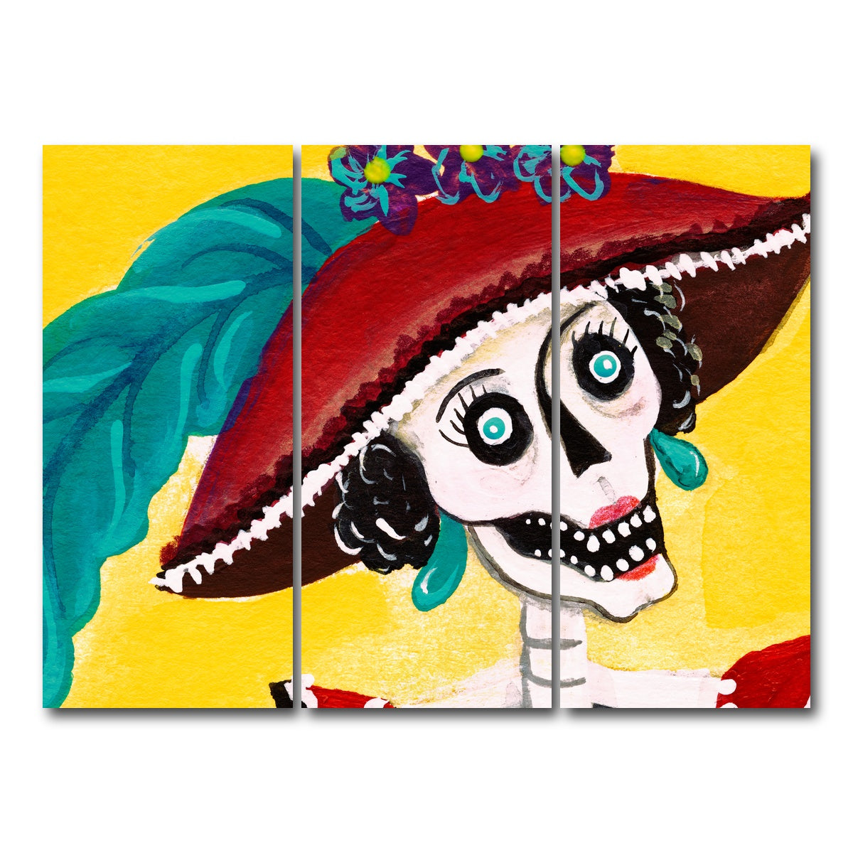 AUTO-MOCKUP WHITE | Catrina | 3 Piece | Gallery Wrap Canvas | group=8x18