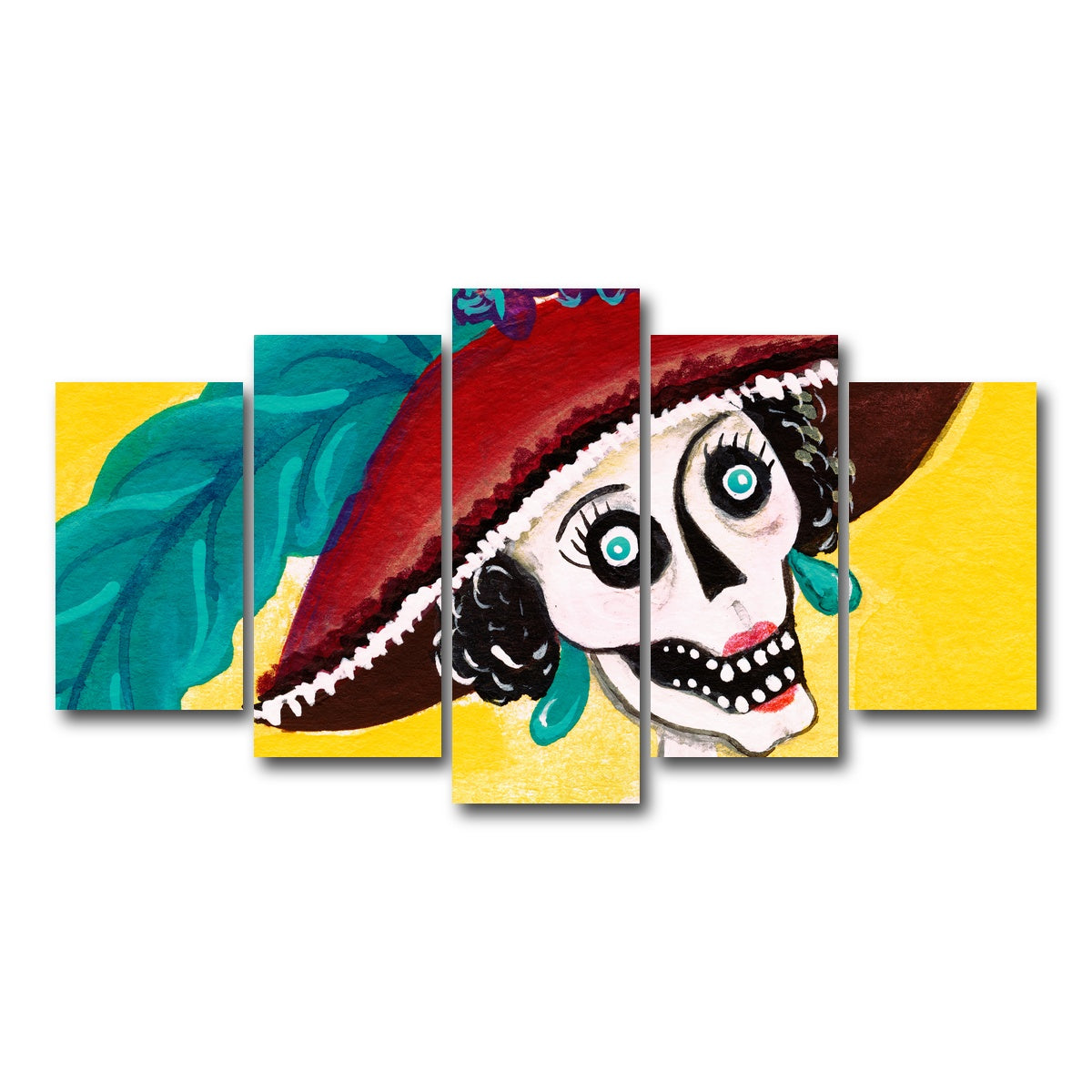 AUTO-MOCKUP WHITE | Catrina | 5 Piece | Gallery Wrap Canvas | group=5_normal