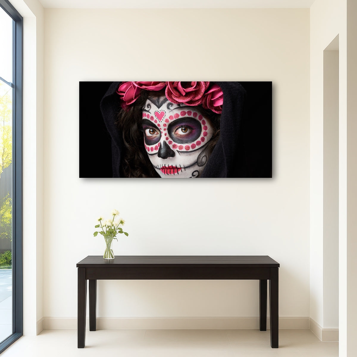 AUTO-MOCKUP ROOM | Catrina skull look