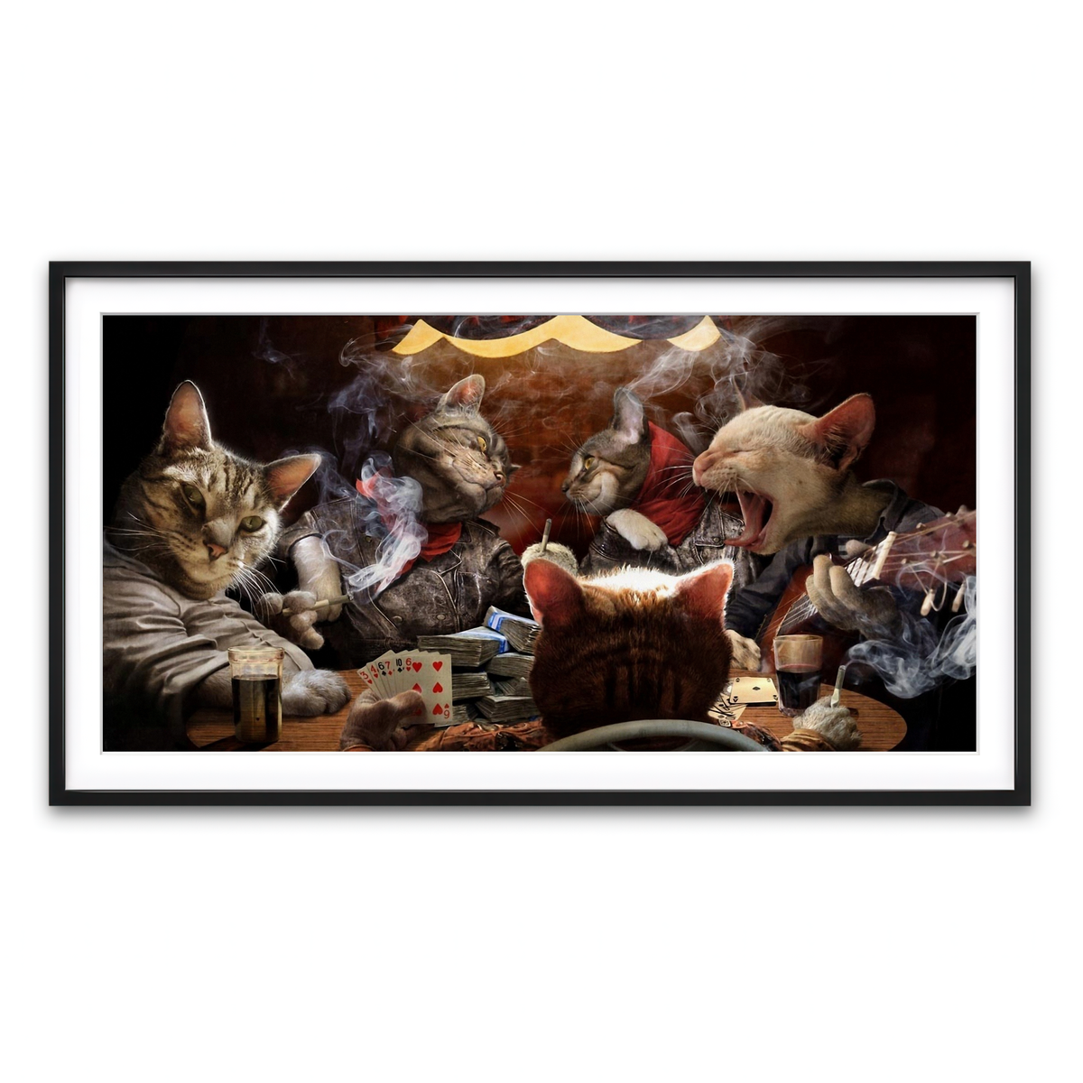 Framed Print 2x1 Black