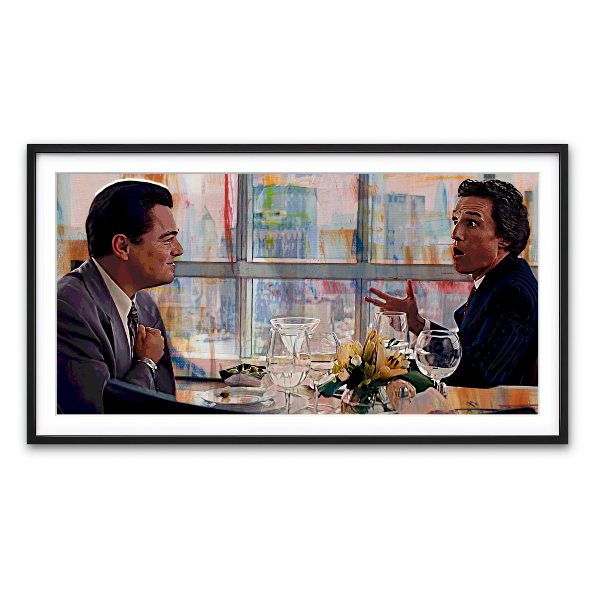 Framed Print 2x1 Black