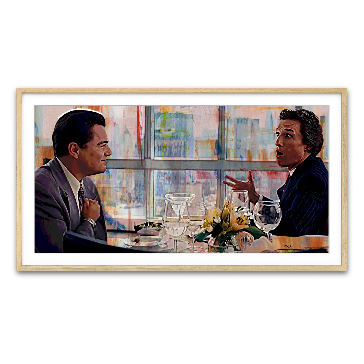 Framed Print 2x1 Natural