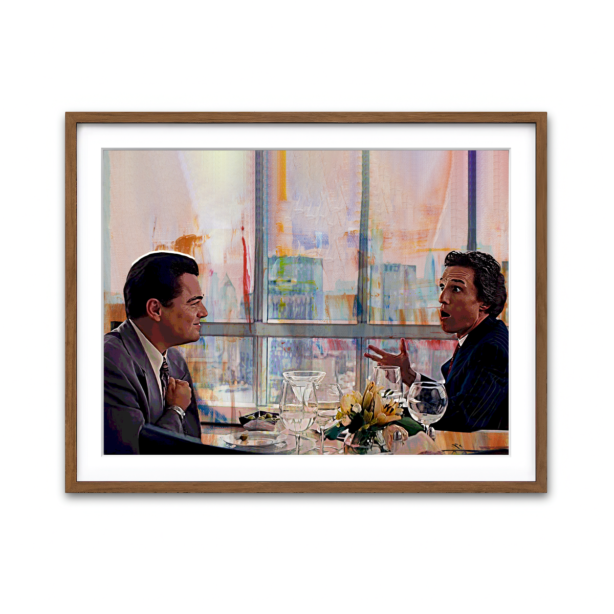 Framed Print 4x3 Walnut