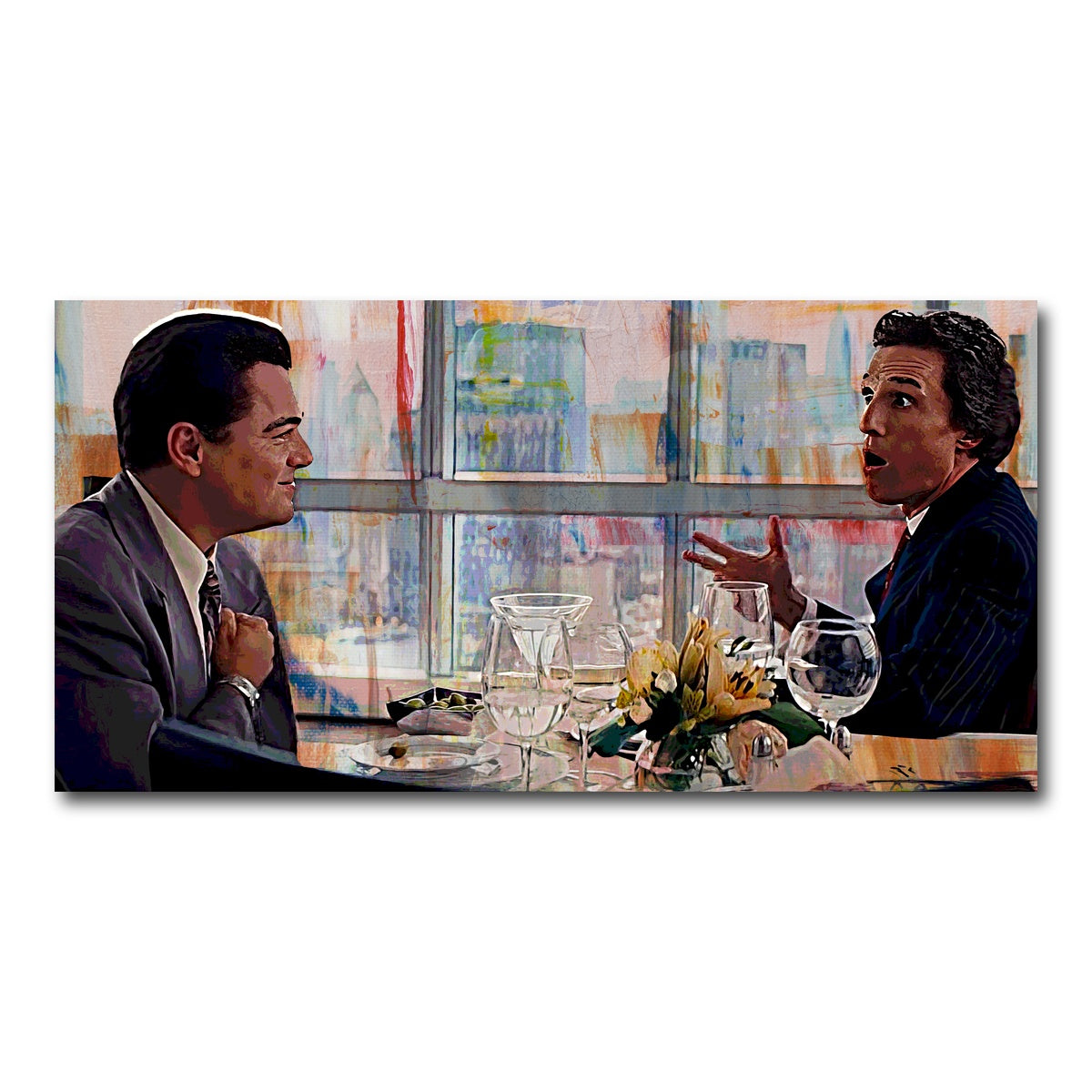 AUTO-MOCKUP WHITE | Caw | 1 Piece | Gallery Wrap Canvas | group=2x1