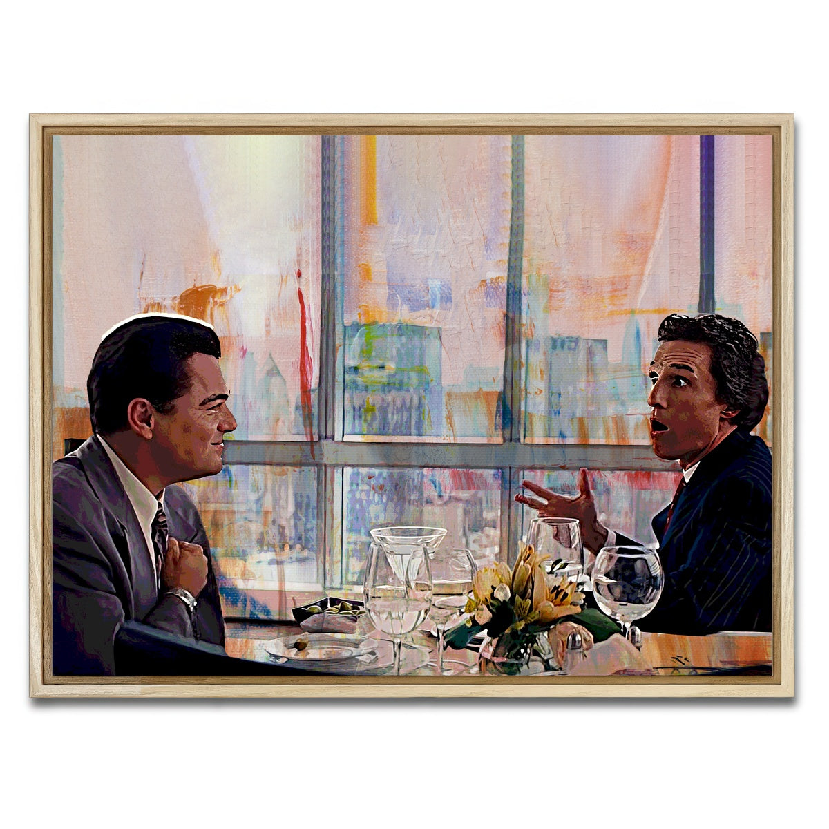 AUTO-MOCKUP WHITE | Caw | 1 Piece | Natural Framed Canvas | group=4x3