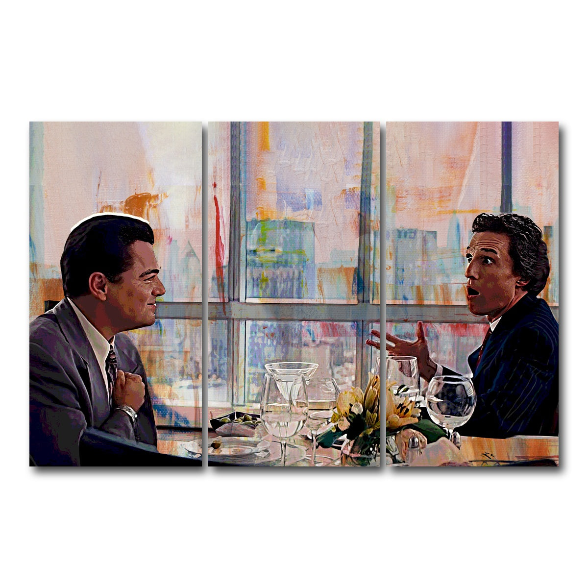 AUTO-MOCKUP WHITE | Caw | 3 Piece | Gallery Wrap Canvas | group=12x24