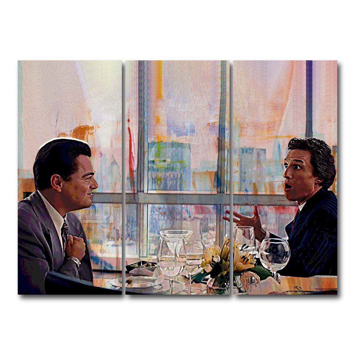 AUTO-MOCKUP WHITE | Caw | 3 Piece | Gallery Wrap Canvas | group=8x18