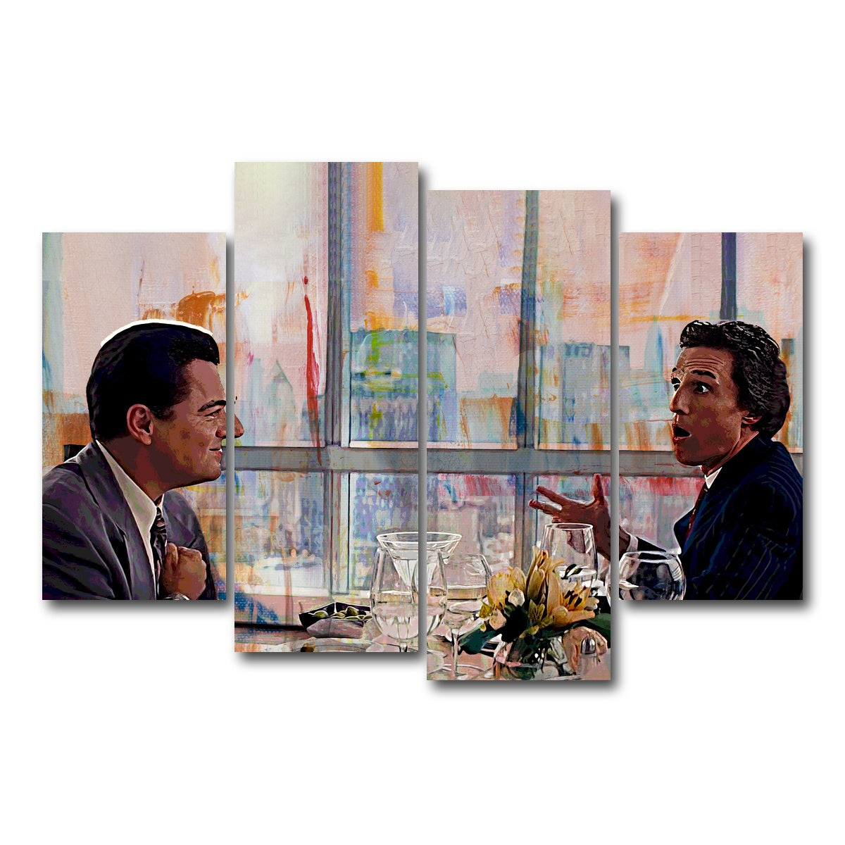 AUTO-MOCKUP WHITE | Caw | 4 Piece | Gallery Wrap Canvas | group=4_short