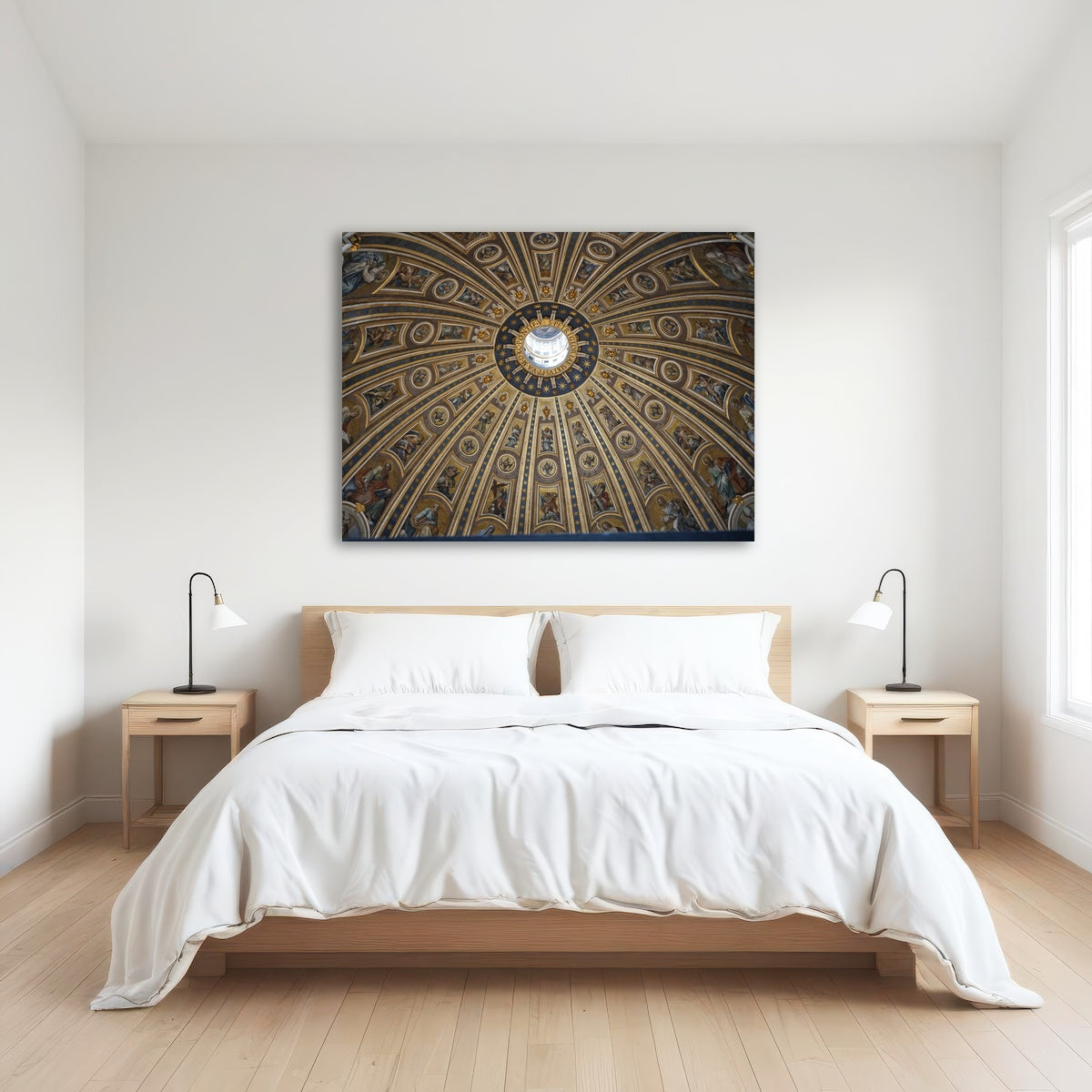 AUTO-MOCKUP ROOM | Ceiling of St. Peter's Basilica, Vatican City