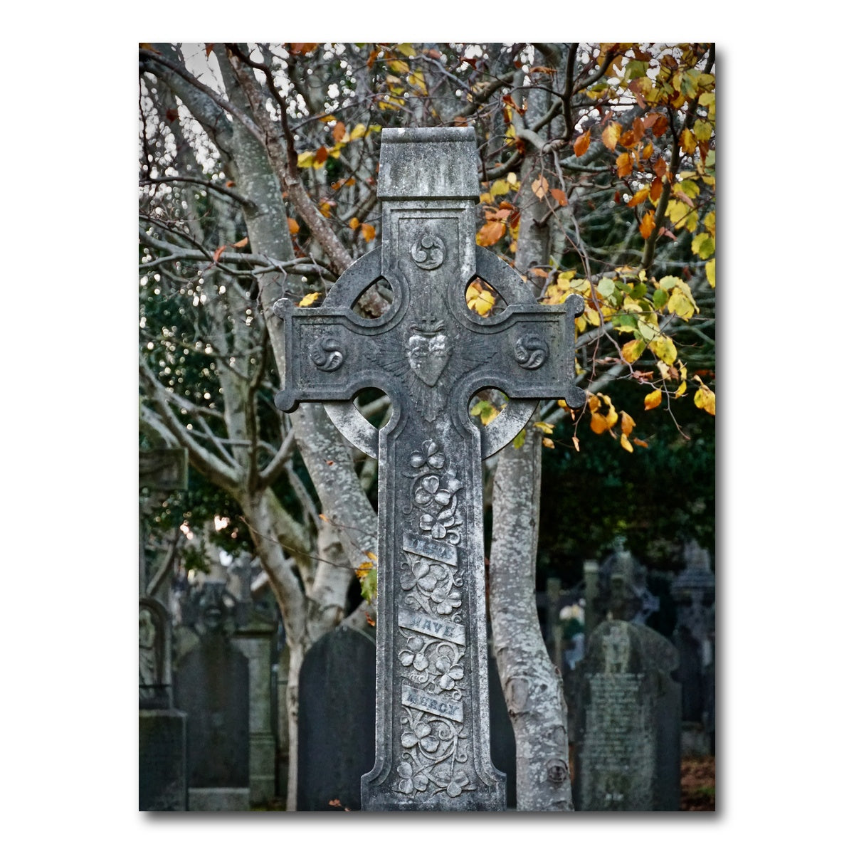 AUTO-MOCKUP WHITE | Celtic Cross, Dublin | 1 Piece | Gallery Wrap Canvas | group=3x4