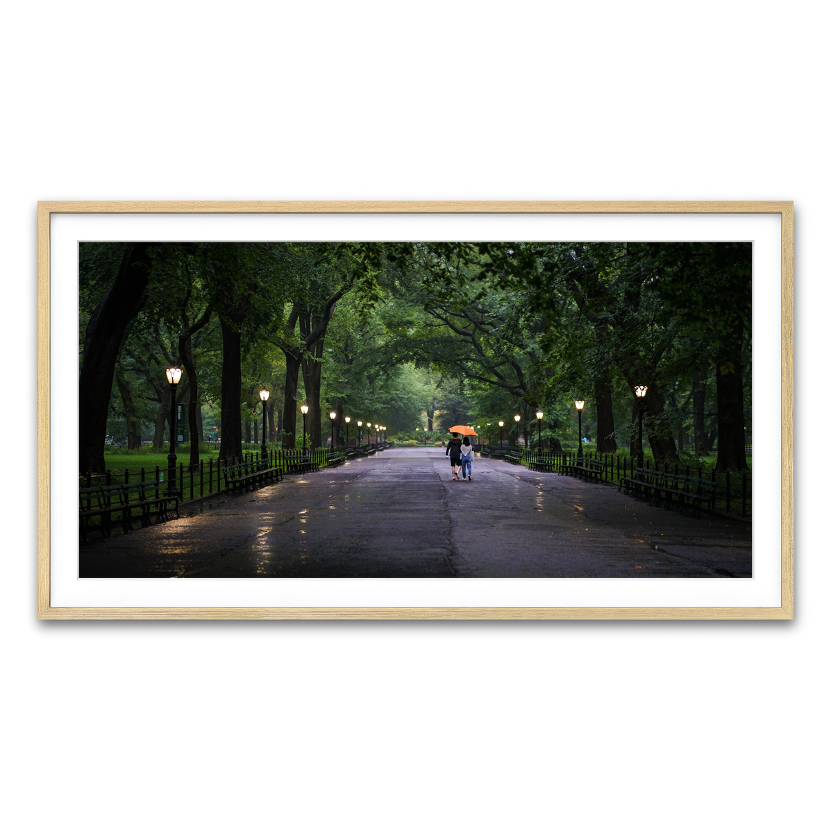 Framed Print 2x1 Natural