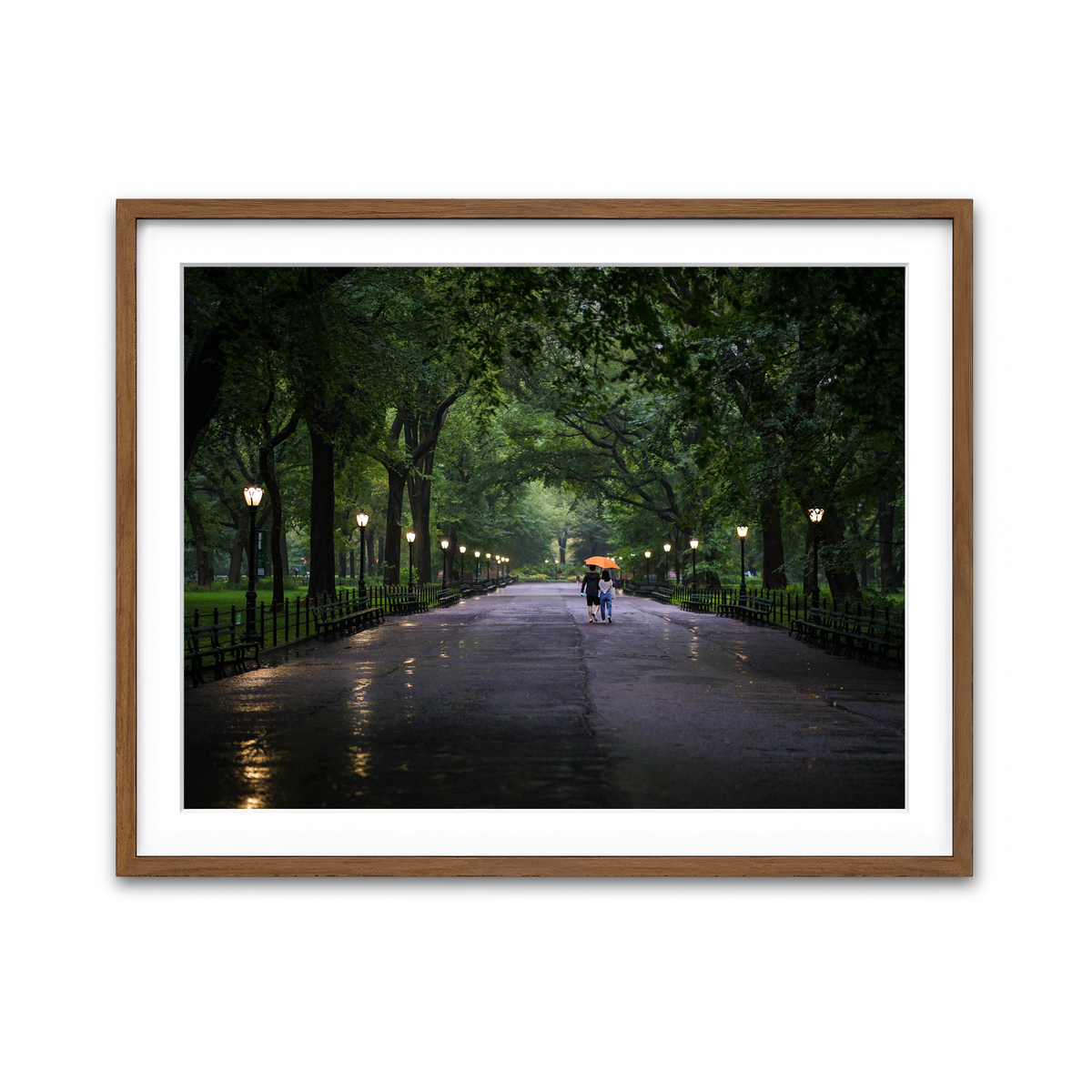 Framed Print 4x3 Walnut