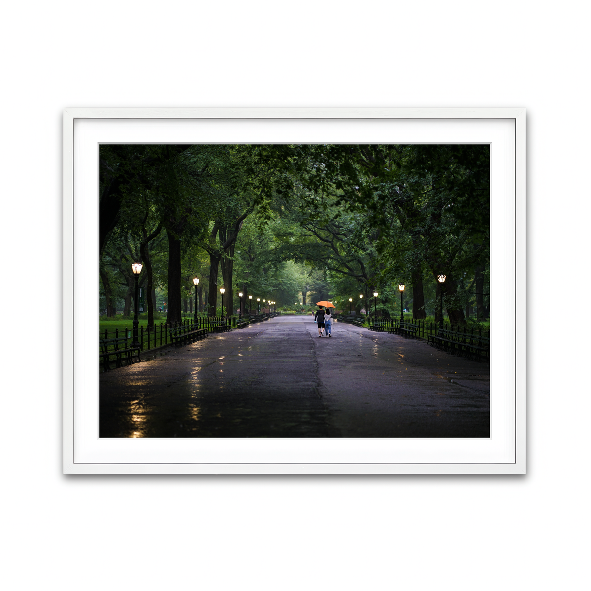 Framed Print 4x3 White