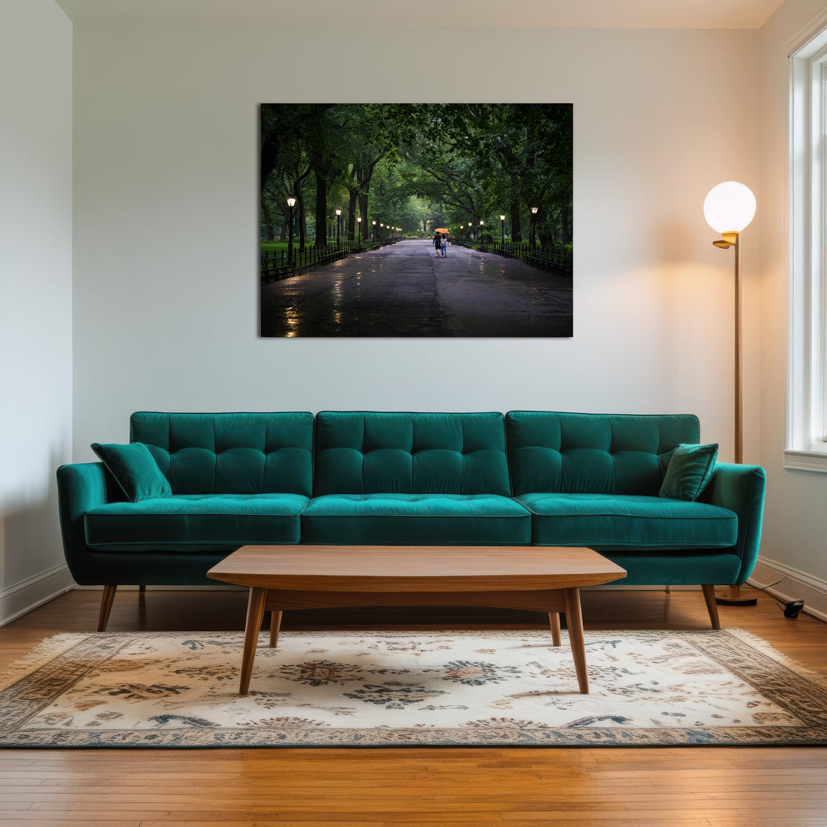 AUTO-MOCKUP ROOM | Central Park Walk