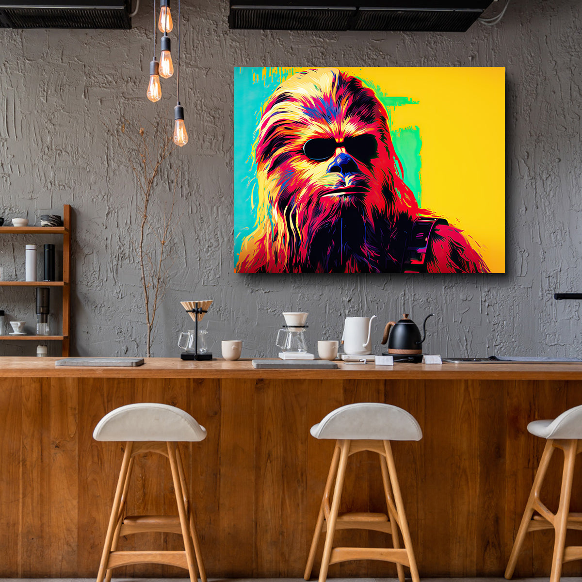 Chewbacca Shades Wall Art