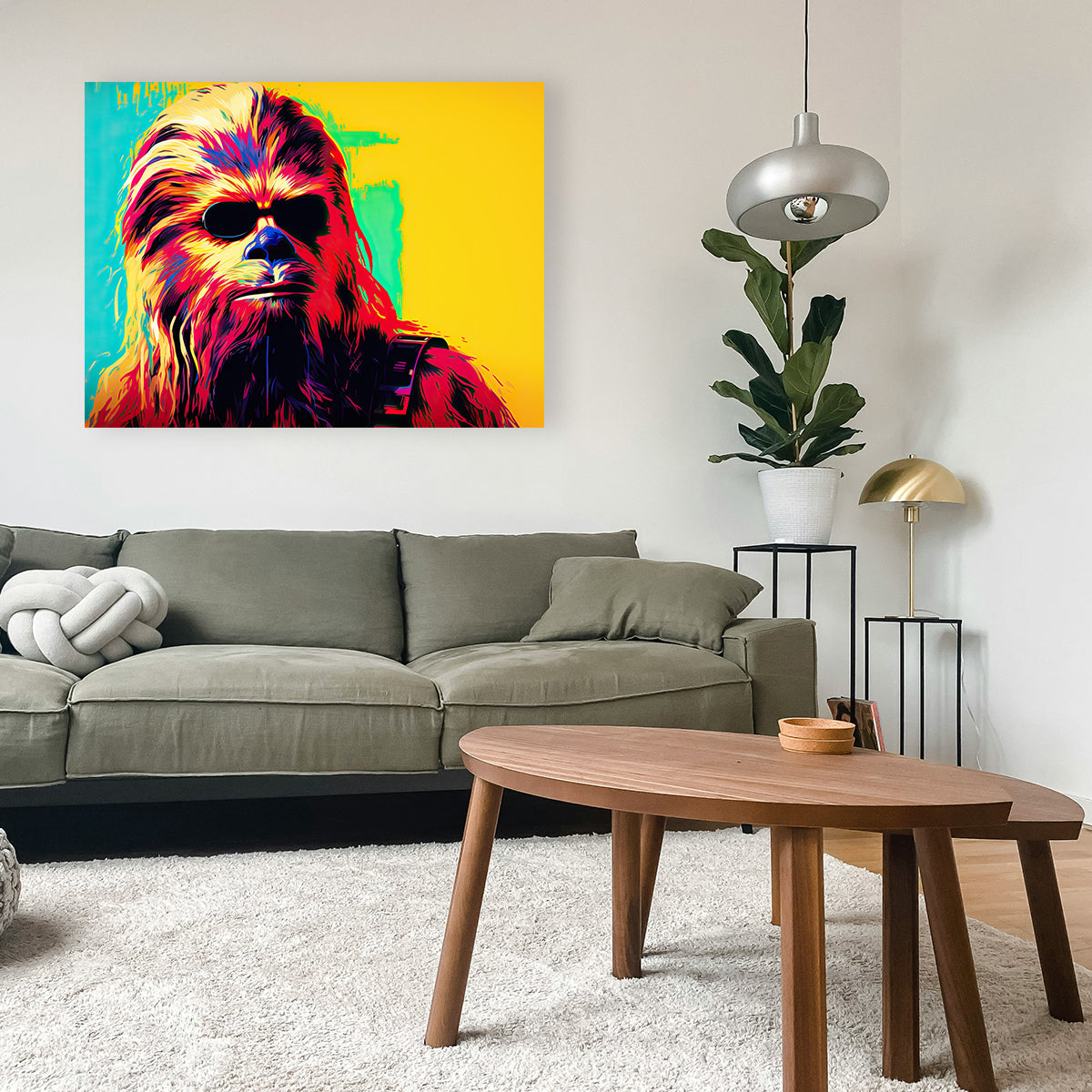 Chewbacca Shades Wall Art