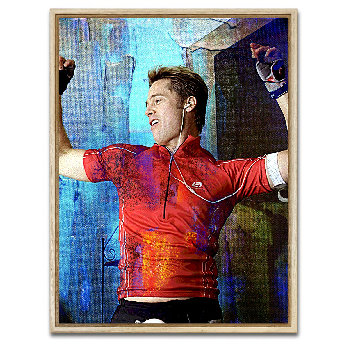 AUTO-MOCKUP WHITE | Chad's Workouts | 1 Piece | Natural Framed Canvas | group=3x4