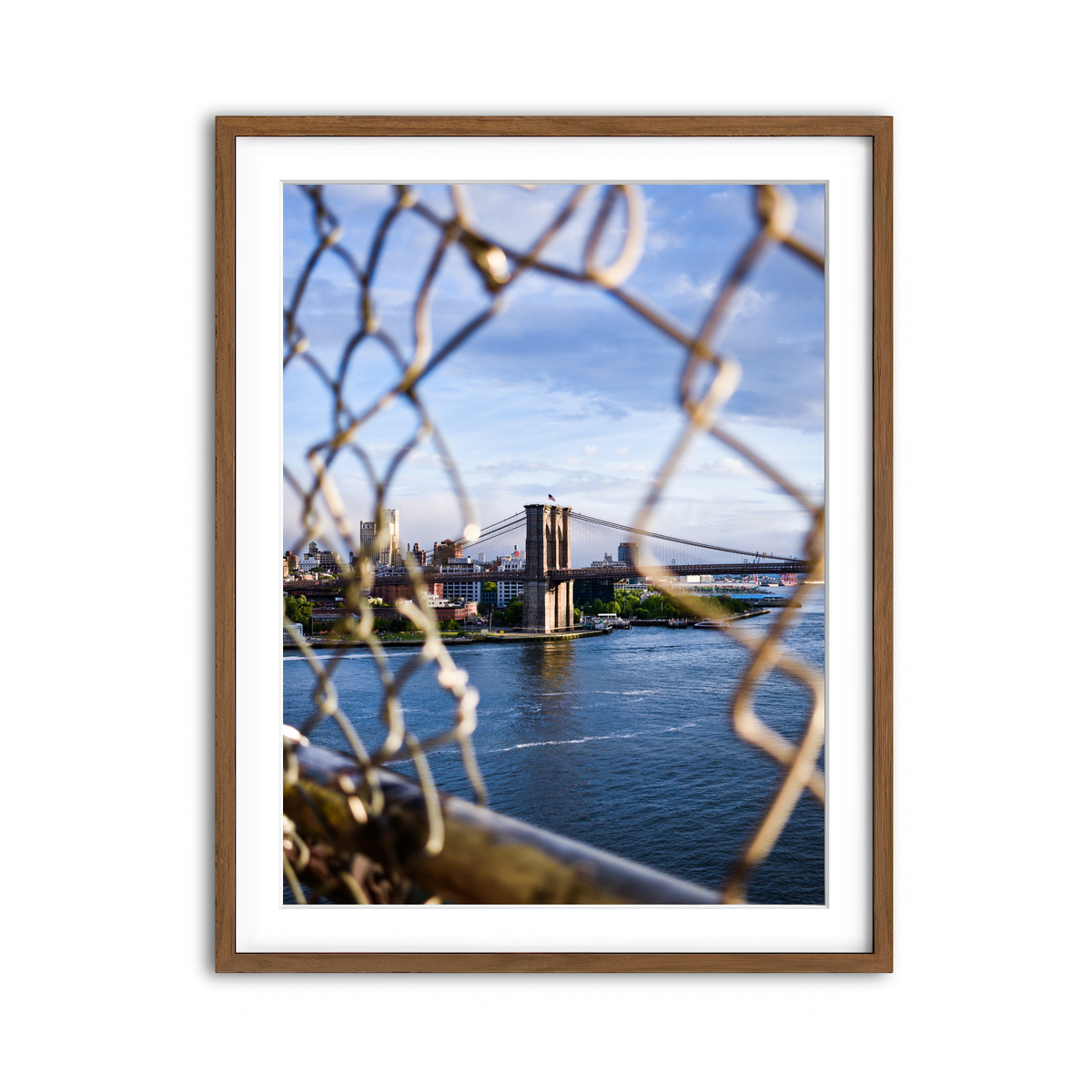 Framed Print 3x4 Walnut