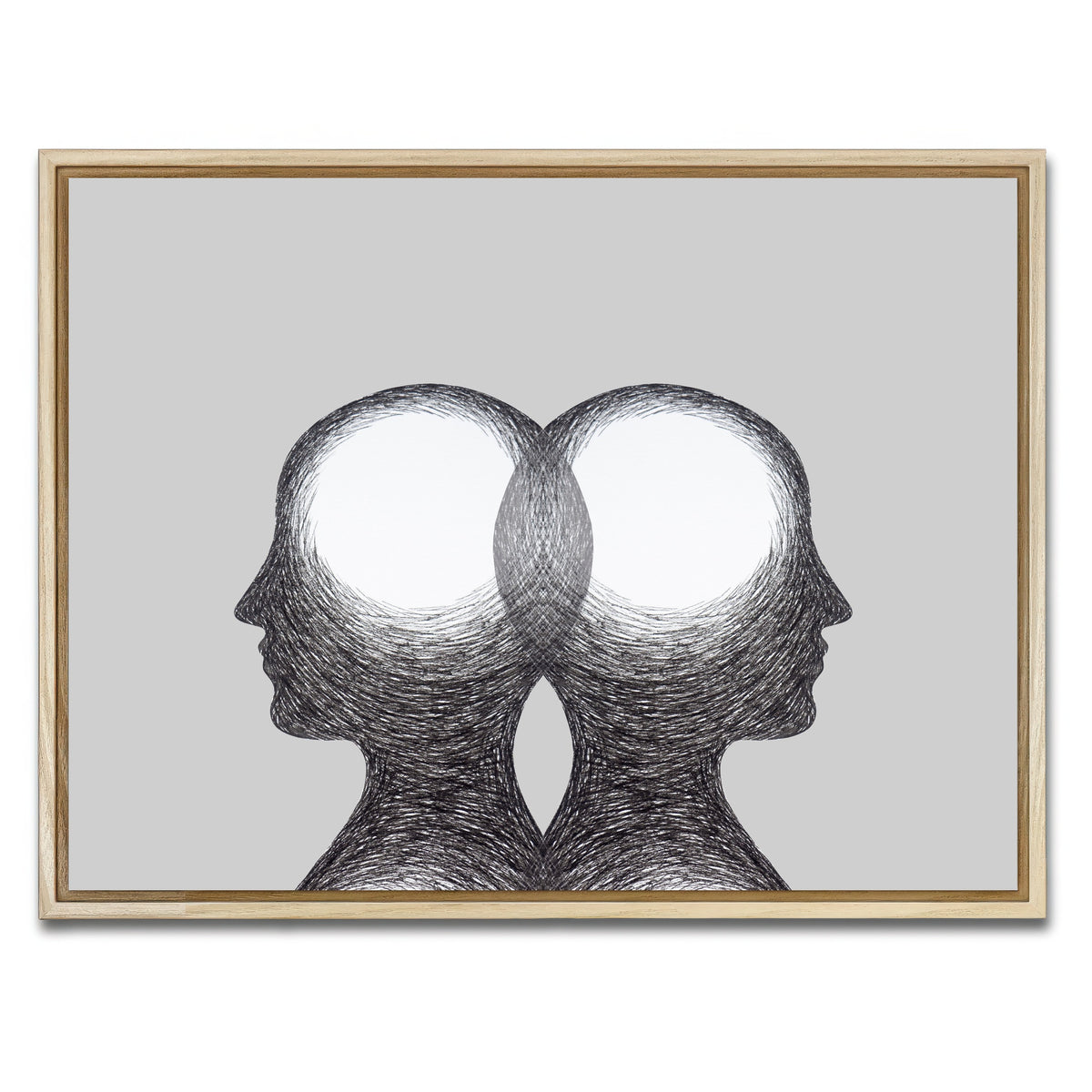 AUTO-MOCKUP WHITE | Chakra body mind | 1 Piece | Natural Framed Canvas | group=4x3