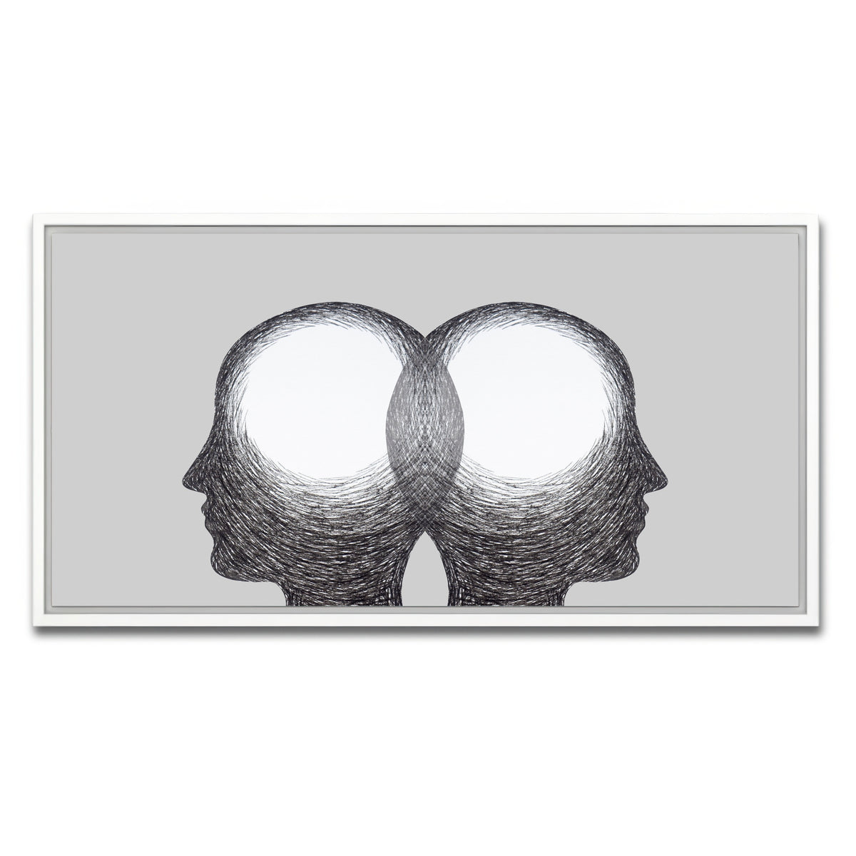 AUTO-MOCKUP WHITE | Chakra body mind | 1 Piece | White Framed Canvas | group=2x1