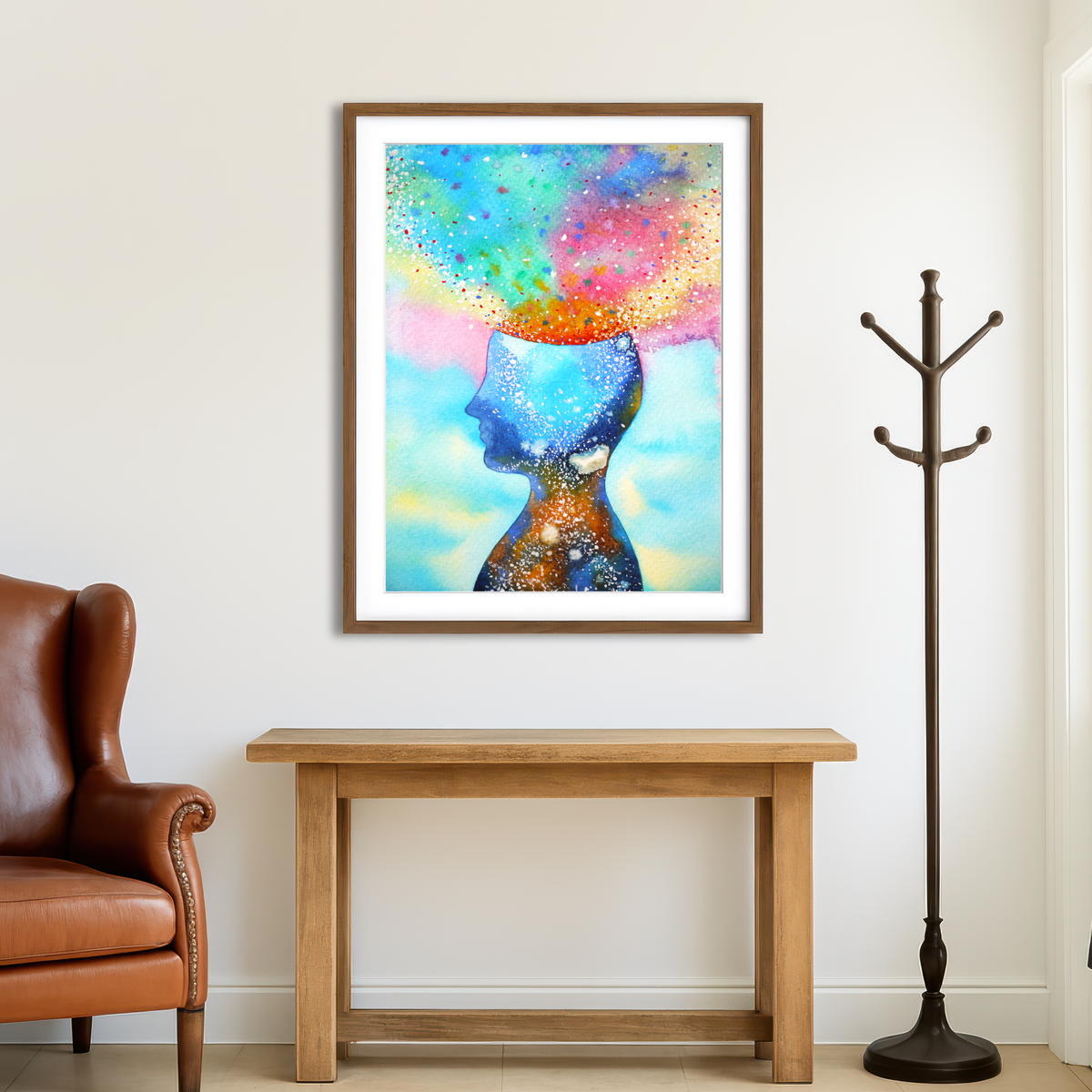 AUTO-MOCKUP ROOM | Chakra Power Wall Art