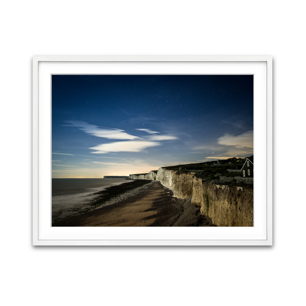 Framed Print 4x3 White